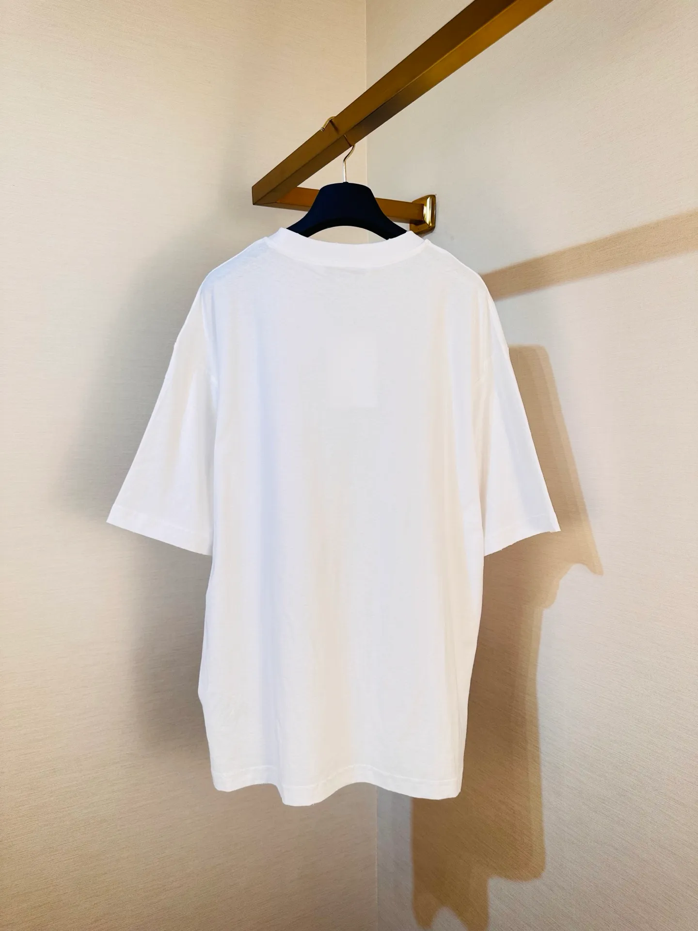 Acne Series Classic letter print round neck pullover short-sleeved T-shirt for men and women Same Style Sizes: S.M.L